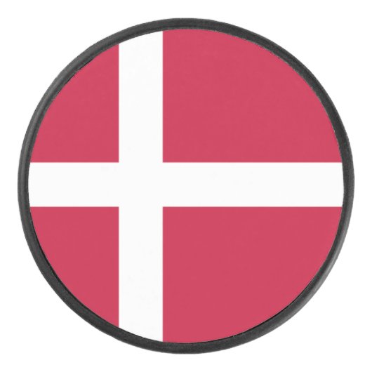 DÄNEMARK EISHOCKEY PUCK (Vorderseite)