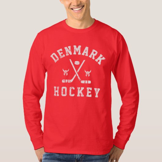 Dänemark Eishockey-T - Shirt (Vorderseite)