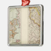 Dänemark, Elsass Lothringen, Pfalz Silbernes Ornament (Links)