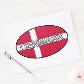 Dänemark Euro Sticker (Umschlag)