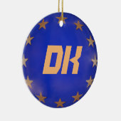 Dänemark Europäische Gewerkschaft Weihnachtsschmuc Keramikornament (Rechts)