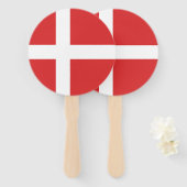 Dänemark Fächer (Vorne und Hinten)