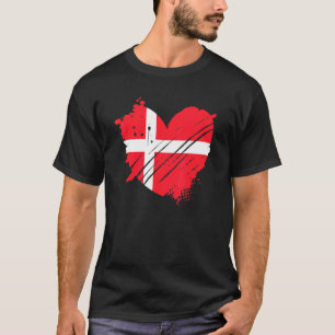 Dänemark Fahne I Liebe Dänemark Es befindet sich i T-Shirt