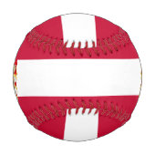 Dänemark - Fahne und Wappen - Patriotik Baseball (Rückseite)
