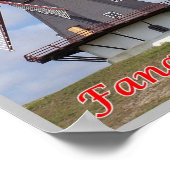 Dänemark - Fanø - Leuchtturm - Poster (Ecke)