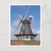 Dänemark - Fanø - Leuchtturm - Postkarte (Vorderseite)