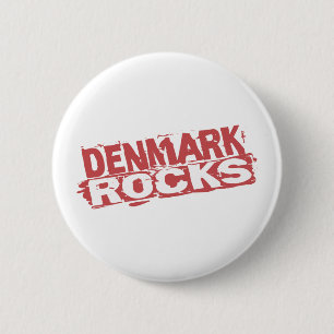 Dänemark-Felsen Button