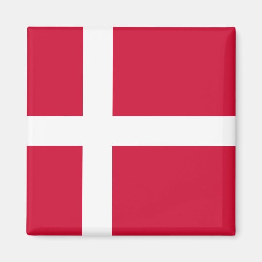 Dänemark Flag DK Magnet (Vorne)