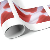 DÄNEMARK FLAG GESCHENKPAPIER (Rolleneckpunkt)