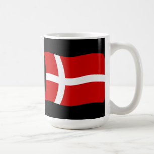 Dänemark Flag-Tasse Kaffeetasse