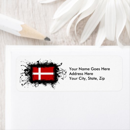 Dänemark Flagge (Insitu)