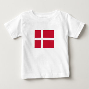 Dänemark Flagge Baby T-shirt