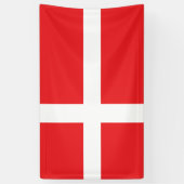 Dänemark Flagge Banner (Vertikal)