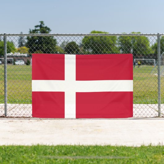 Dänemark Flagge Banner (InSitu)