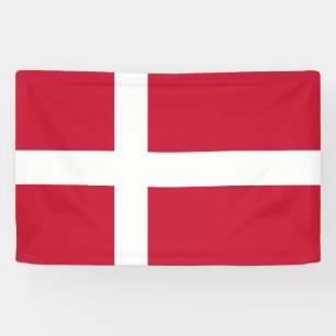 Dänemark Flagge Banner