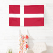 Dänemark-Flagge Banner (Insitu)