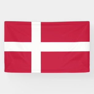 Dänemark-Flagge Banner