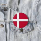 Dänemark Flagge Button (Beispiel)