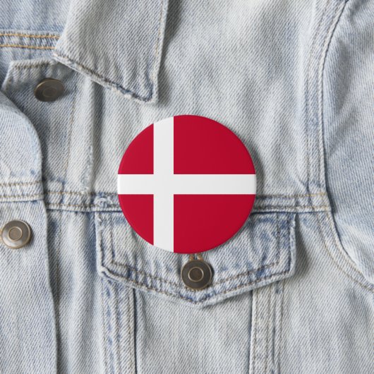 Dänemark Flagge Button (Beispiel)