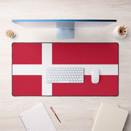 Dänemark / Flagge Dänemarks Schreibtischunterlage (Büro 1)