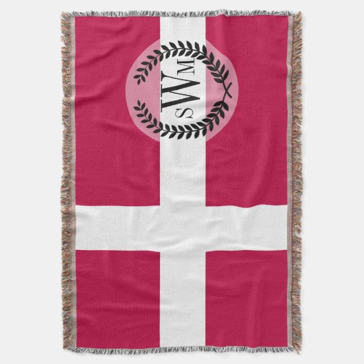 Dänemark Flagge Decke (Vorderseite Vertikal)