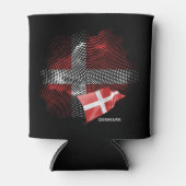 Dänemark-Flagge Dosenkühler (Vorderseite)