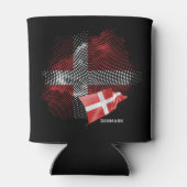 Dänemark-Flagge Dosenkühler (Rückseite)