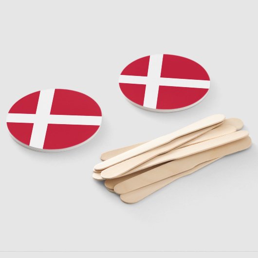 Dänemark Flagge Fächer (Non-assembled)