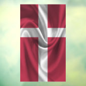 Dänemark Flagge Fensteraufkleber (Blatt 3)