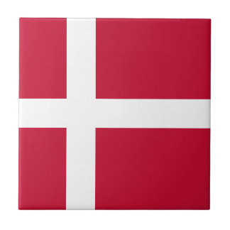 Dänemark-Flagge Fliese