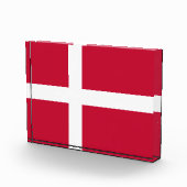 Dänemark-Flagge Fotoblock (Rechts)