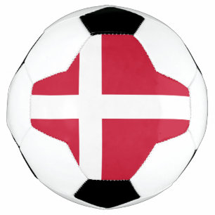 Dänemark Flagge Fußball