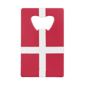 Dänemark Flagge Geldbeutel Flaschenöffner (Rückseite)