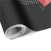 Dänemark-Flagge Geschenkpapier (Rolleneckpunkt)