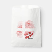 Dänemark-Flagge Geschenktütchen (Vorderseite)