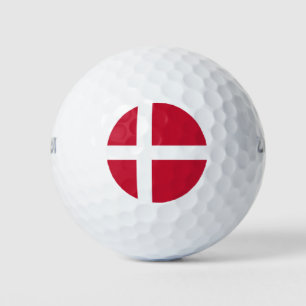 Dänemark-Flagge Golfball