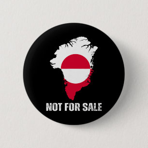 Dänemark-Flagge Grönland ist nicht zu verkaufen An Button