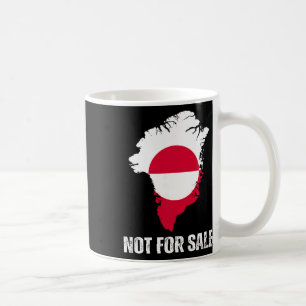 Dänemark-Flagge Grönland ist nicht zu verkaufen An Kaffeetasse