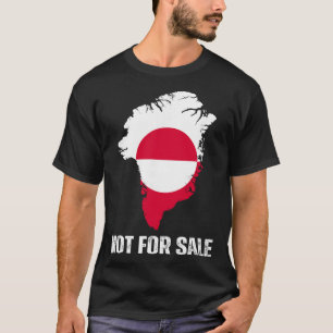 Dänemark-Flagge Grönland ist nicht zu verkaufen An T-Shirt