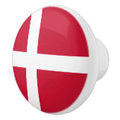 Dänemark Flagge Keramikknauf (Rechts)