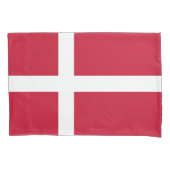 Dänemark Flagge Kissenbezug (Vorderseite)