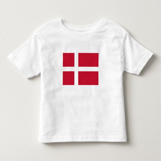 Dänemark Flagge Kleinkind T-shirt (Vorderseite)