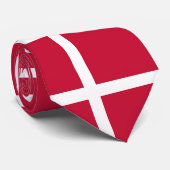 Dänemark Flagge Krawatte (Gerollt)