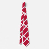 Dänemark Flagge Krawatte (Rückseite)