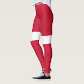 Dänemark Flagge Leggings (Links)