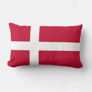 Dänemark-Flagge Lendenkissen