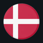Dänemark Flagge Magnet<br><div class="desc">Dänemark Flagge</div>