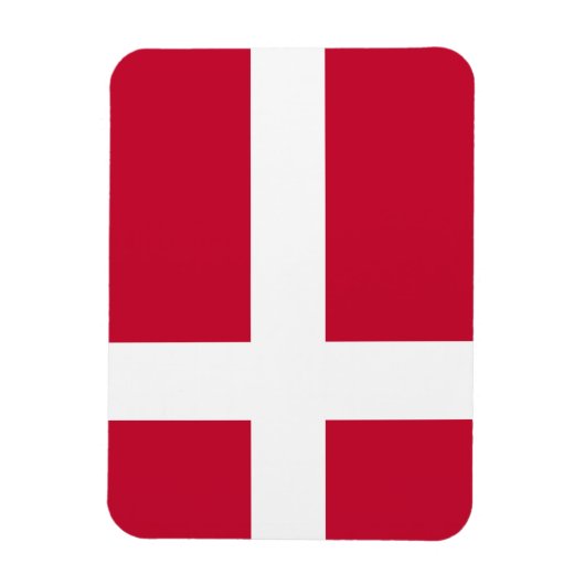 Dänemark Flagge Magnet (Vertikal)