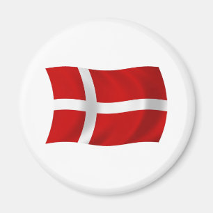 Dänemark Flagge Magnet