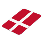 Dänemark Flagge Magnet (Linke Seite)